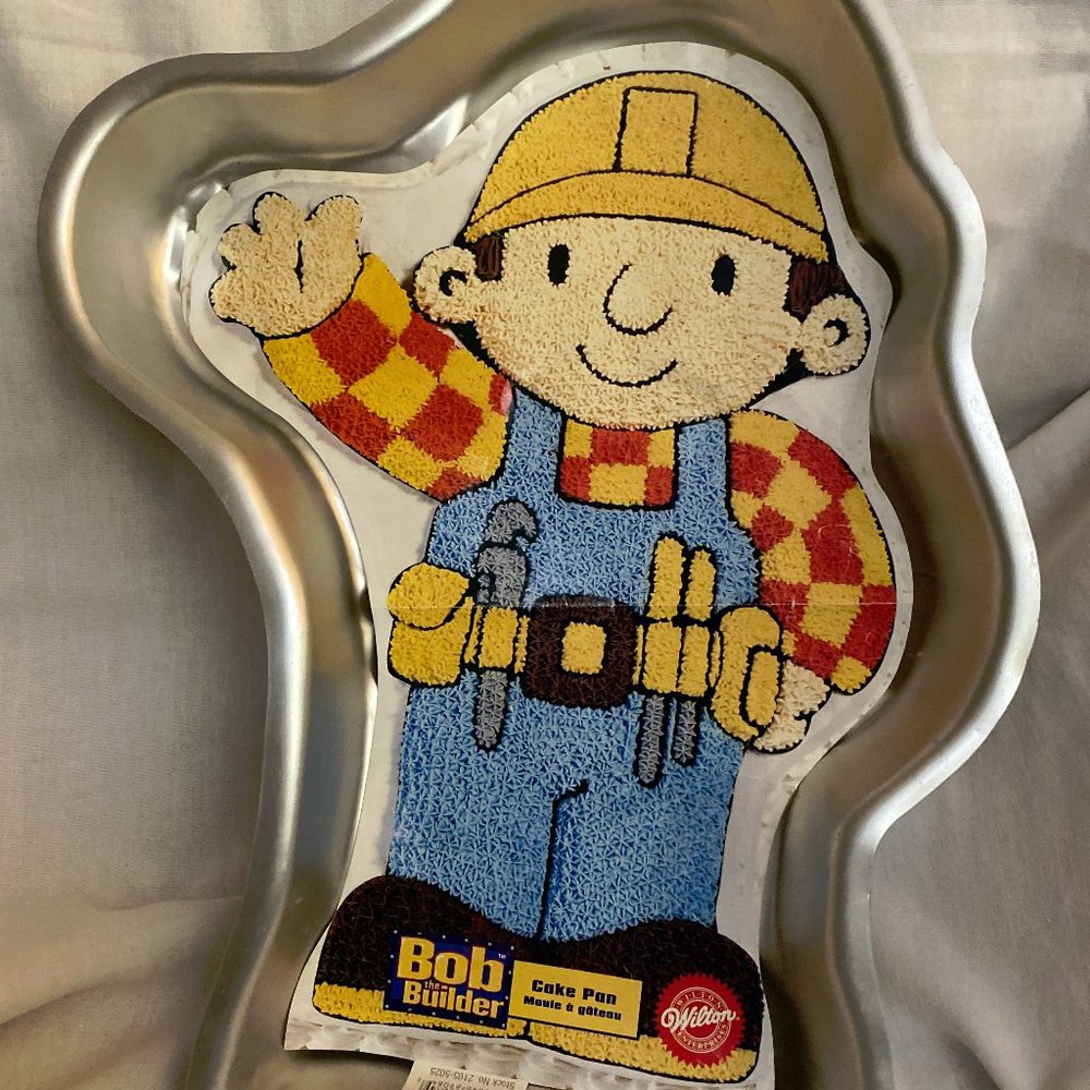 2002 ~ Wilton Bob the Builder Cake Pan #2105-5025